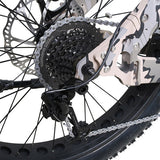 Gears of QuietKat Warrior fat tire electric hunting bike