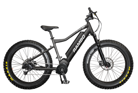 Rambo R750XPS Carbon - Fat Tire Electric Hunting Bike