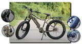 Rambo R750XPC Camo - Fat Tire Electric Hunting Bike