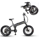 QuietKat 2020 Voyager - Fat Tire Folding Electric Bike