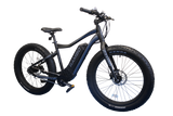 Rambo 750 26" Black & Charcoal - Fat Tire Electric Hunting Bike