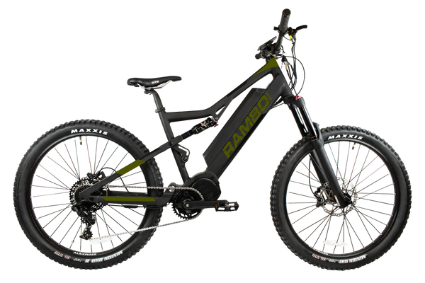 Rambo Rampage - Full Suspension Fat Tire Electric Hunting Bike